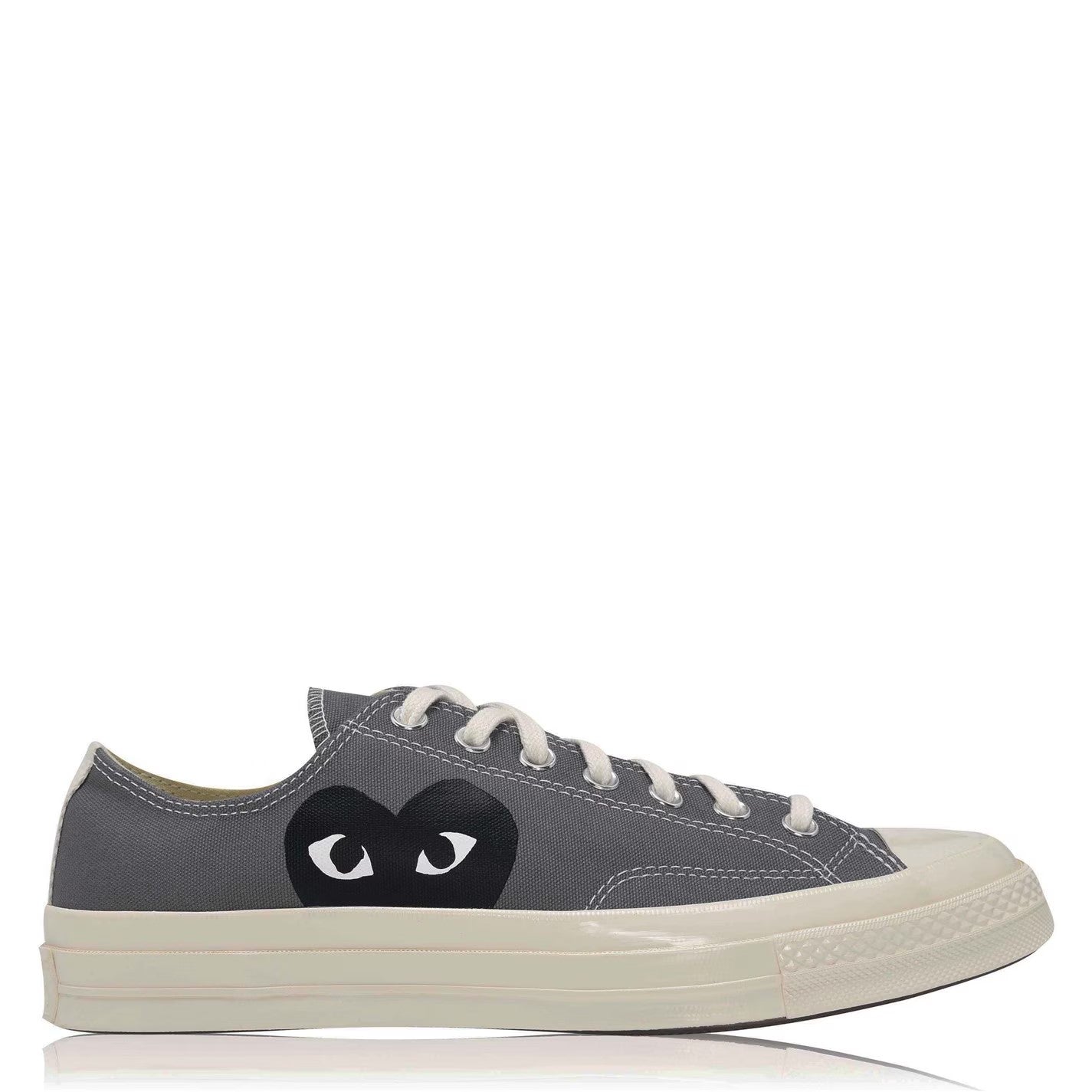 Comme des Garcons Play x Converse Chuck Taylor All Star 70 Low Grey