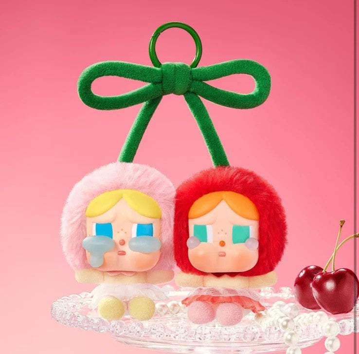Popmart Crybaby Love You Cherry Much Plush Keychain