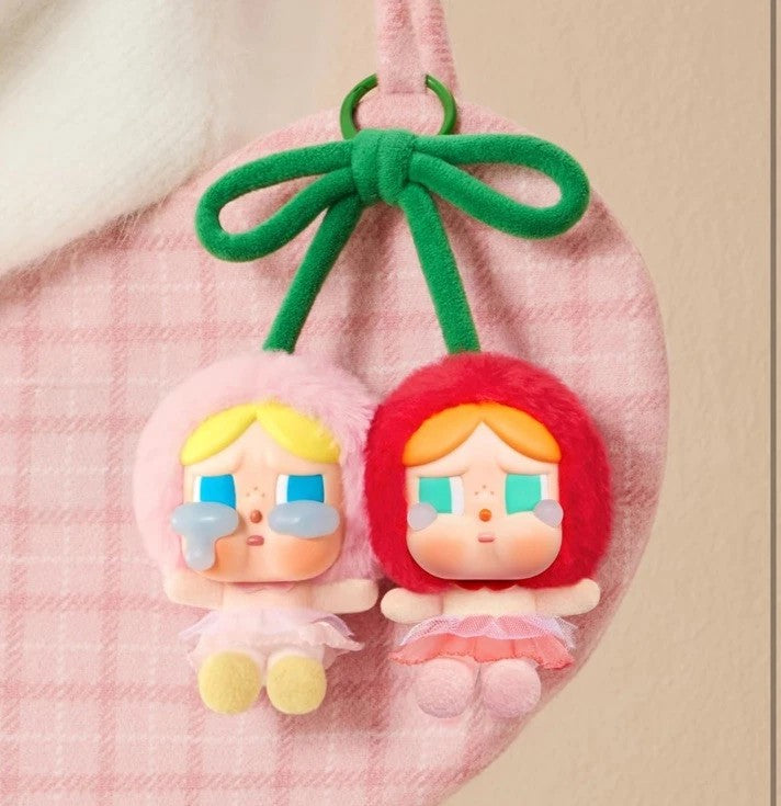 Popmart Crybaby Love You Cherry Much Plush Keychain