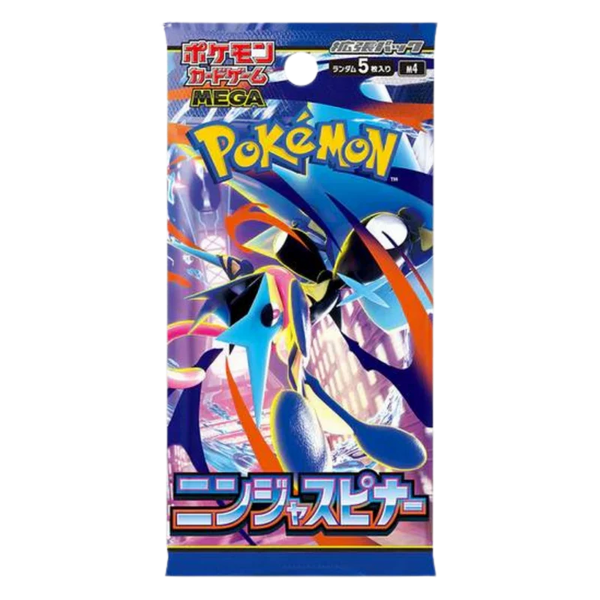 Pokémon TCG: Ninja Spinner Booster Pack M4 (Japanese)