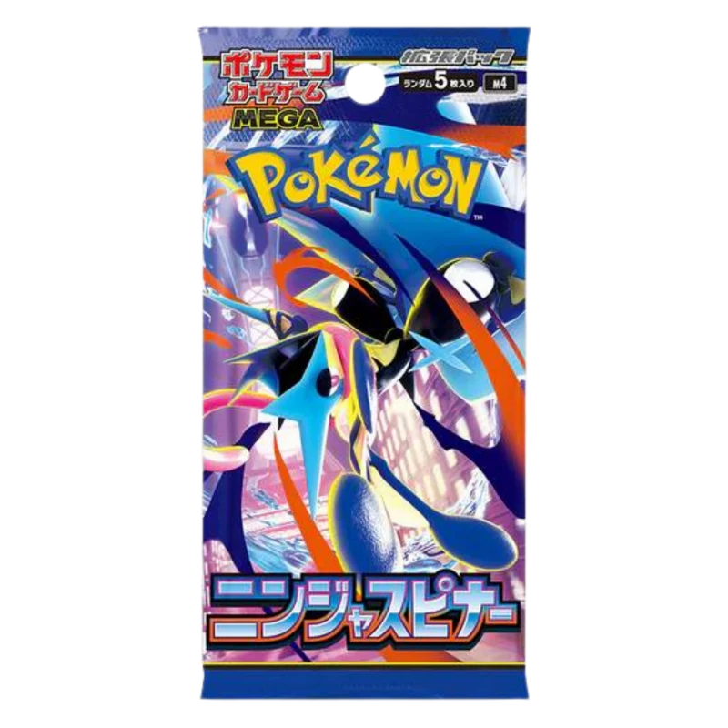 Pokémon TCG: Ninja Spinner Booster Pack M4 (Japanese)