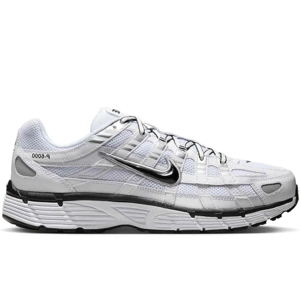 Nike P-6000 'White Metallic Silver Black'