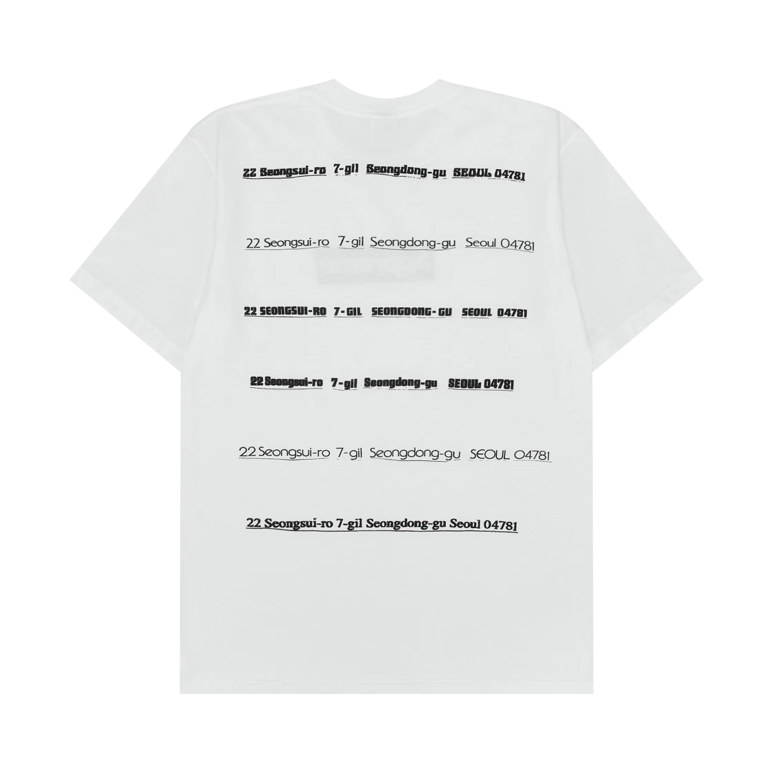 Supreme Seoul Box Logo T-Shirt 'White' 26FW